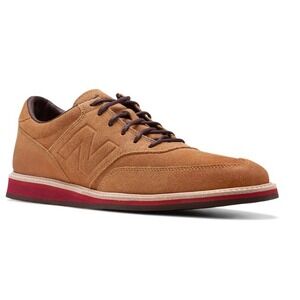 New Balance, Tan Suede 110v1 Athleisure Casual Walking Shoes,(MD1100DB) Men's 12